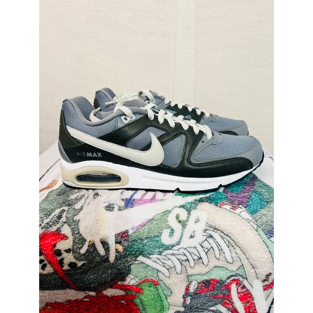 Nike Air Max Command Mens Cool Grey Sequoia Bone Sneakers 629993-037 Size 10